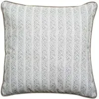Outdoor Cushion with Stripe Pattern - Storm, Hollowfibre