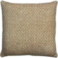 Square Cushion with Feather Fill - Autumn, Cotton