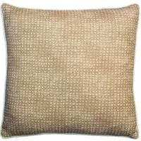 Square Cushion with Feather Fill - Autumn, Linen