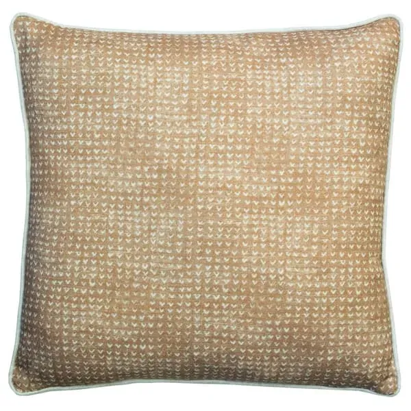 Square Cushion with Feather Fill - Autumn, Linen image