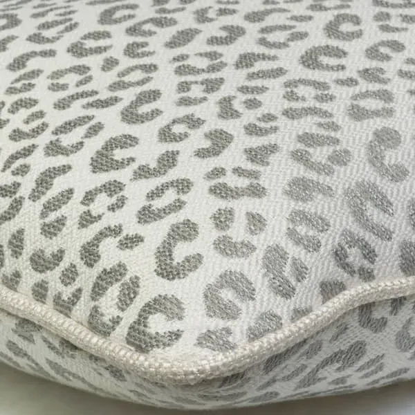 Square Cushion with Feather Fill - Storm, Cotton