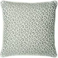 Square Cushion with Feather Fill - Storm, Cotton