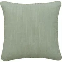 Square Cushion with Stripes - Cypress, Hollowfibre