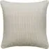 Square Cushion with Stripes - Sand, Hollowfibre
