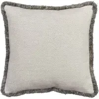 Square Cushion with Trim - Marble, Chenille