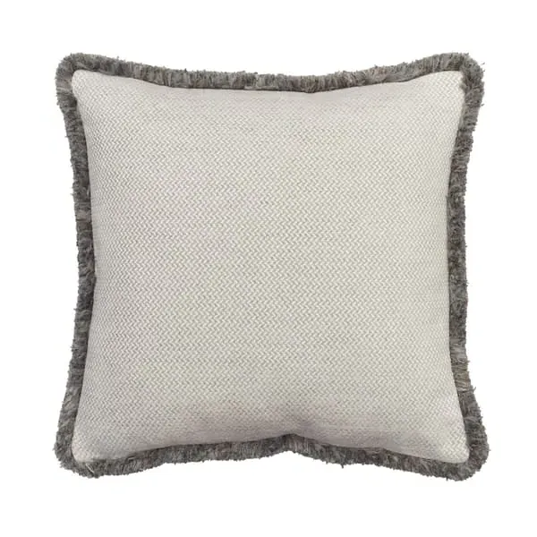 Square Cushion with Trim - Marble, Chenille