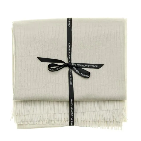 Throw Blanket - Ivory