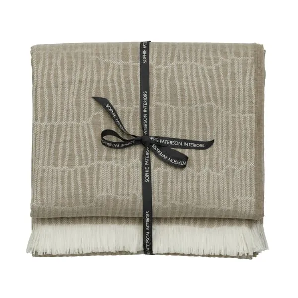 Throw Blanket - Latte