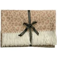 Wildcat Throw Blanket - Tan