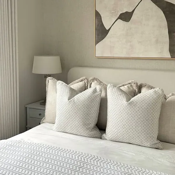 Square Cushion - Rope, Cotton Blend