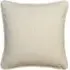 Square Cushion with Feather Mix - String, Linen