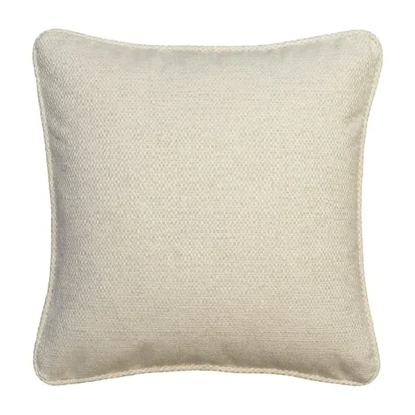 Square Cushion with Feather Mix - String, Linen image