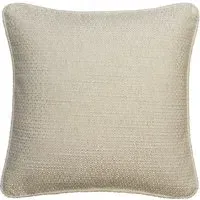 Square Cushion with Natural Weave - Rope, Cotton