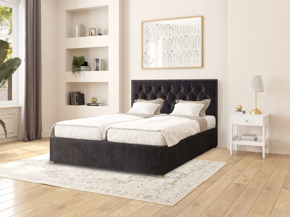 Electric Adjustable Bed Frame - Upholstered image