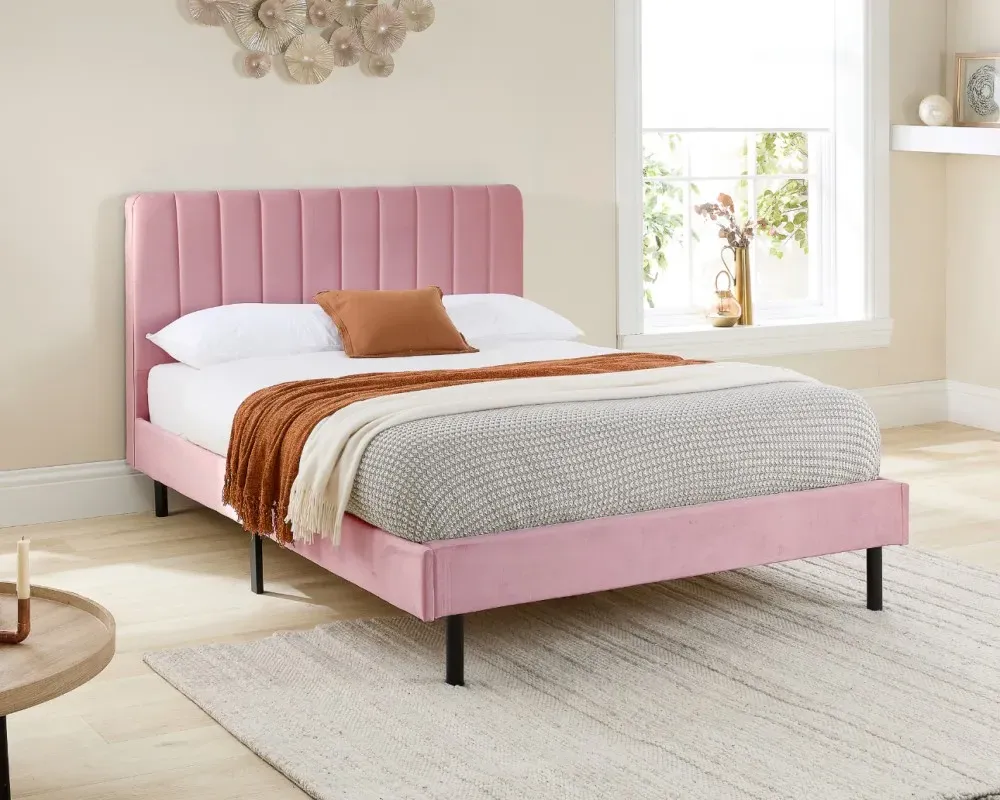 Upholstered Bed Frame - Velvet image