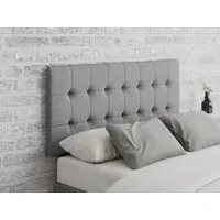 60cm Buttoned Headboard - Upholstered