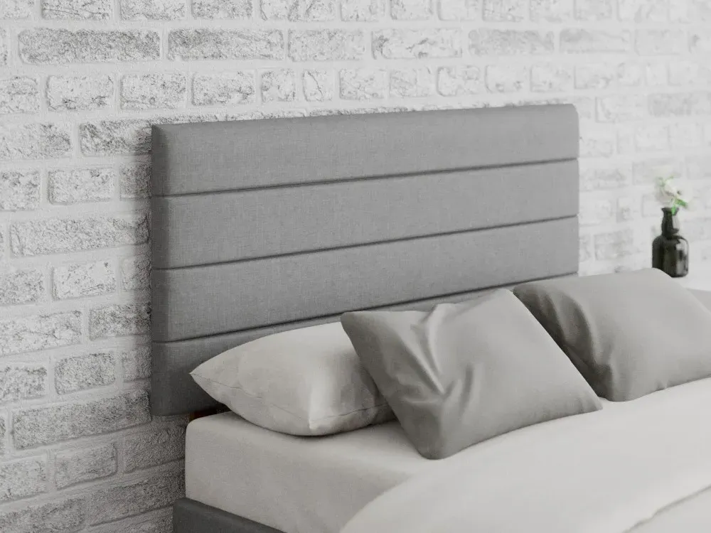 60cm Headboard Panel - Upholstered, Mahogany image