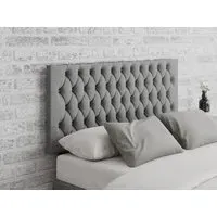 60cm Headboard with Button Tufting - Fabric