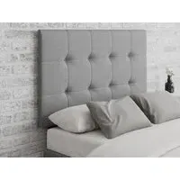 80cm Buttoned Headboard - Upholstered