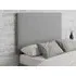 80cm Headboard Panel - Upholstered, Mahogany