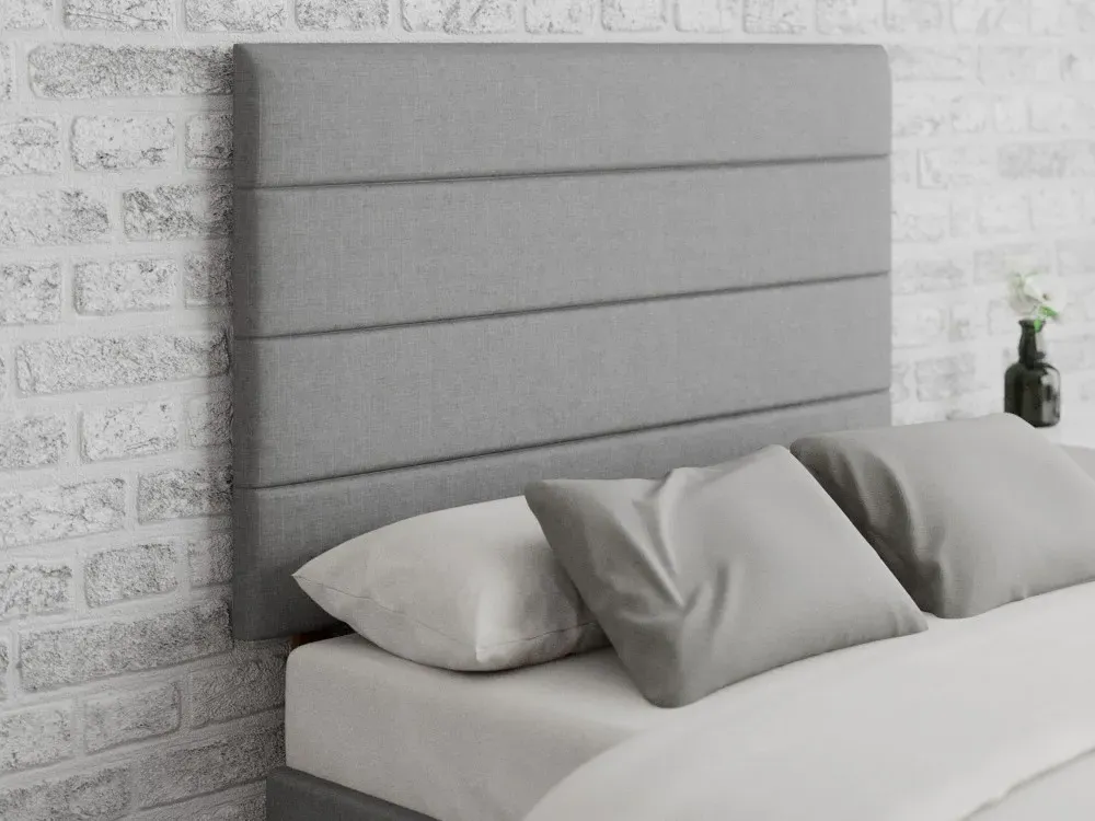 80cm Headboard Panel - Upholstered, Mahogany image