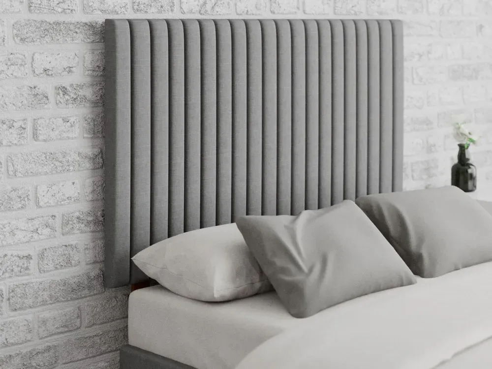 80cm Headboard with Vertical Lines - Upholstered image