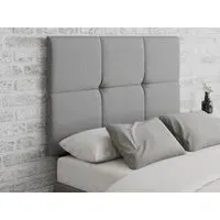 Geometric Headboard Panel - Fabric Upholstered