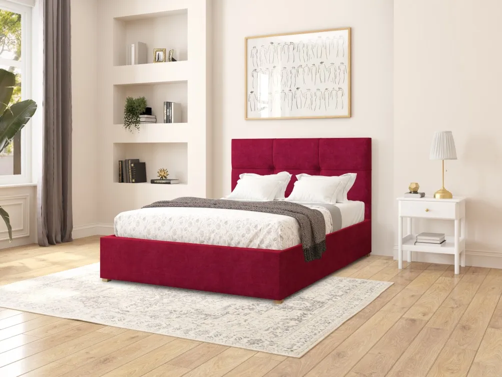 Ottoman Storage Bed - Fabric image