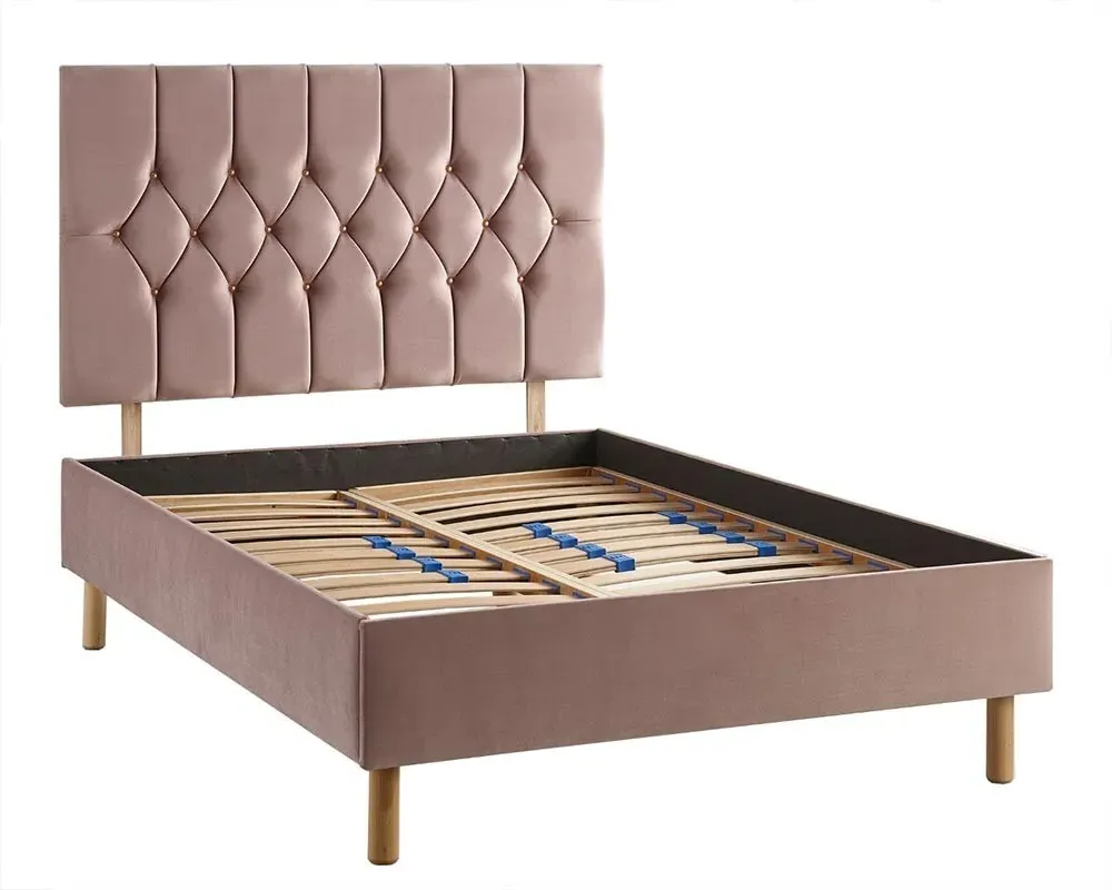 Boutique Headboard Special Edition - Rose Gold, Velvet image