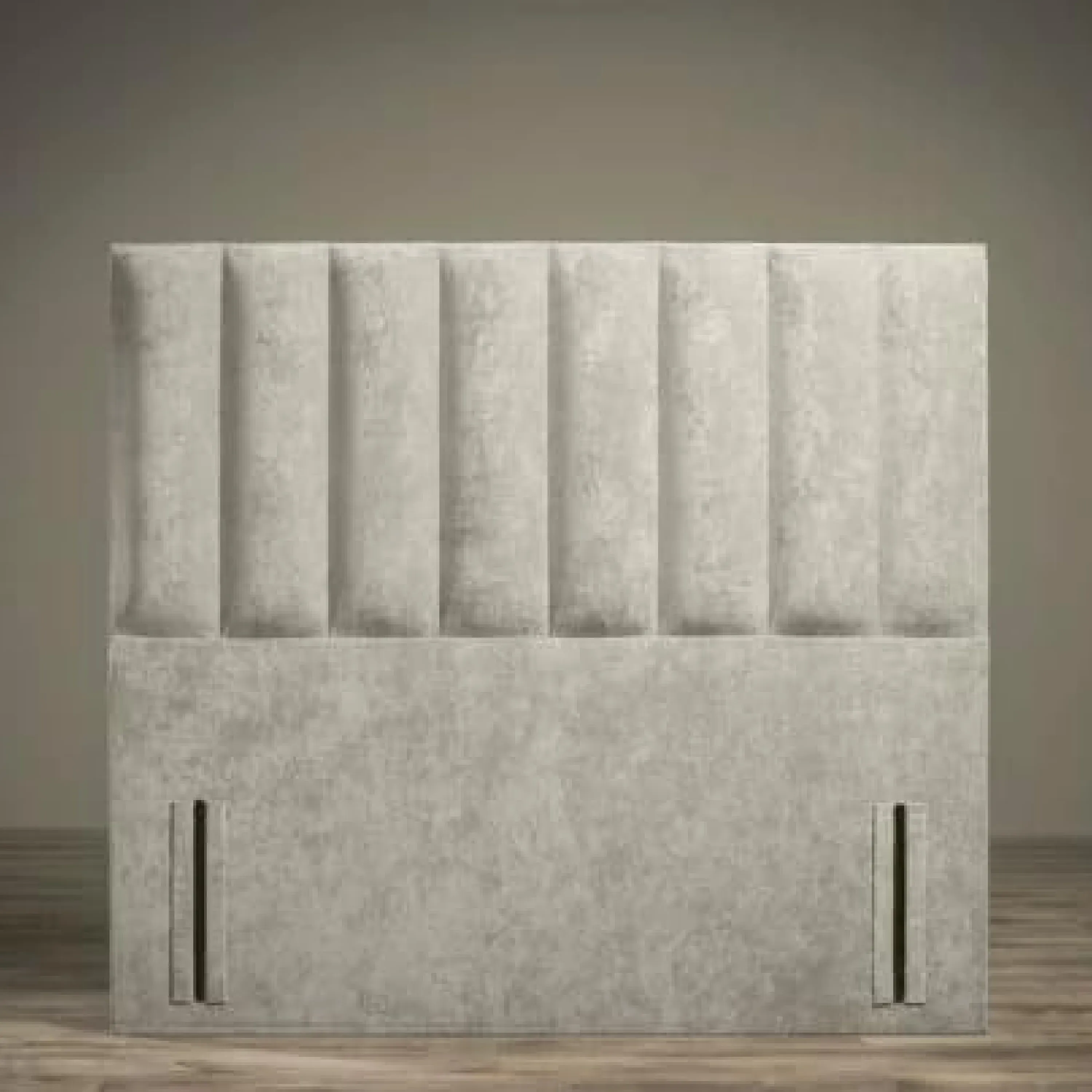 Floor Standing Upholstered Headboard - Fabric