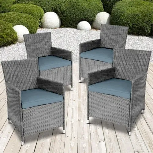Garden Chairs - PE Rattan image