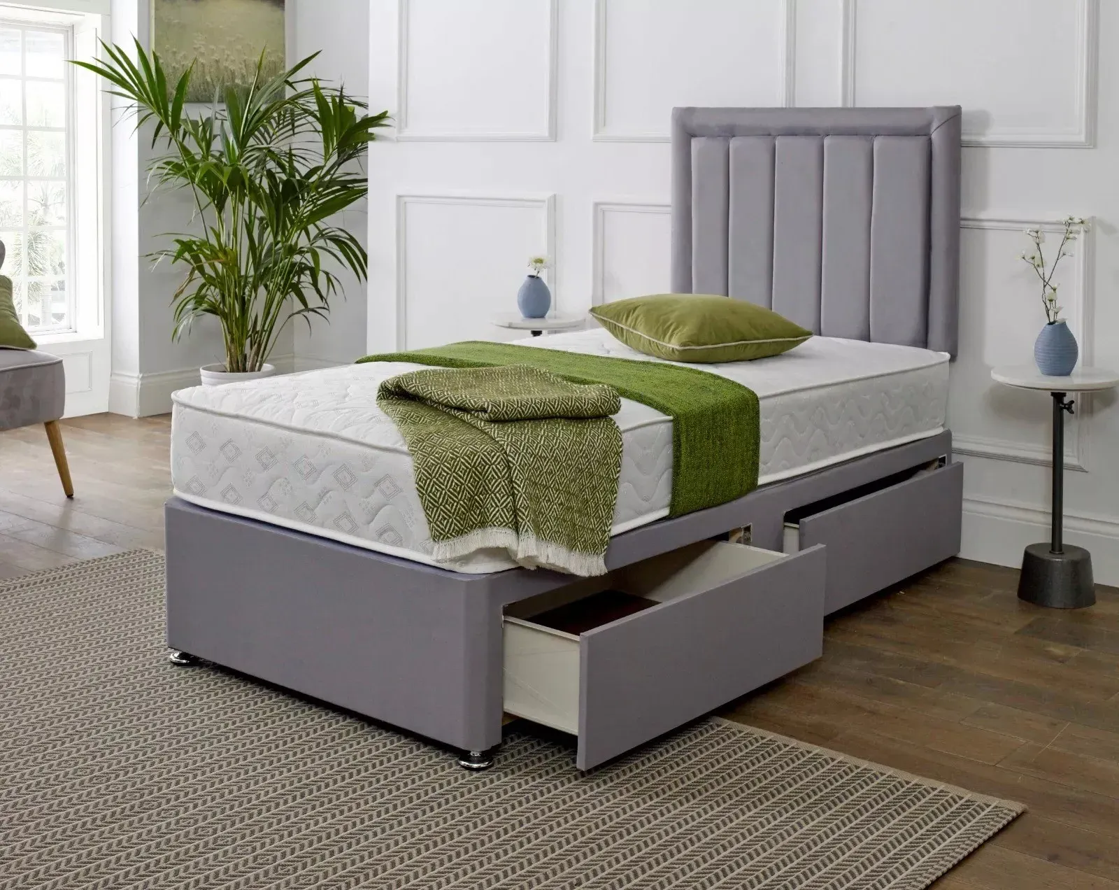 Kids Divan Set with Storage - Choice of Mattress image