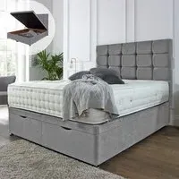 Ottoman Storage Divan Bed - Upholstered