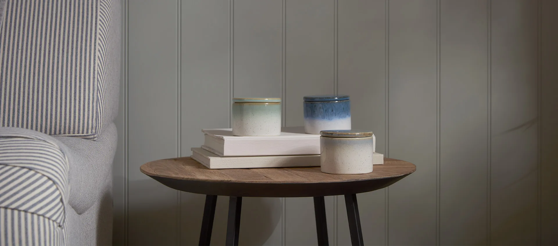 Small Scented Candles Set of 3 - Green Fig image