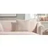 Square Cushion Water Resistant - Pink Striped