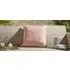 Square Outdoor Cushion - Pink, Gingham Fabric