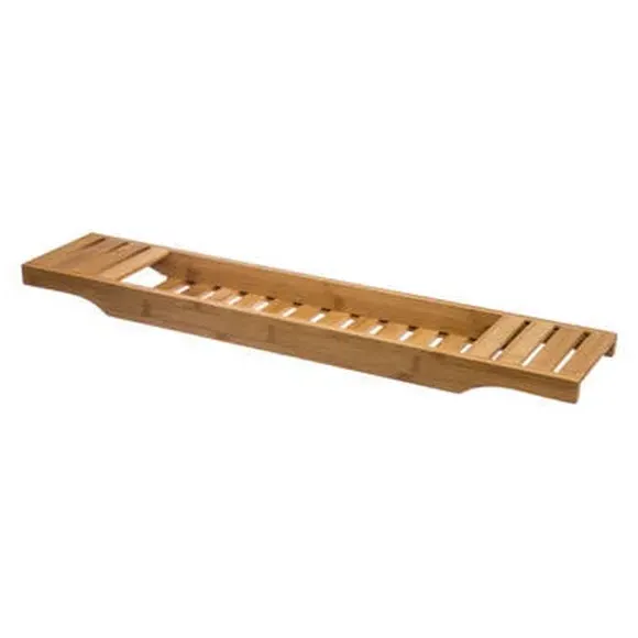 Bath Rack with Storage - Natural, Bamboo image