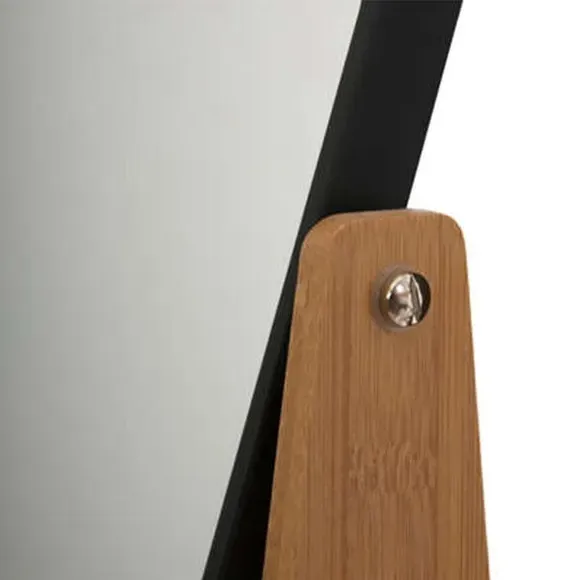 Free Standing Dressing Mirror - Black, Bamboo