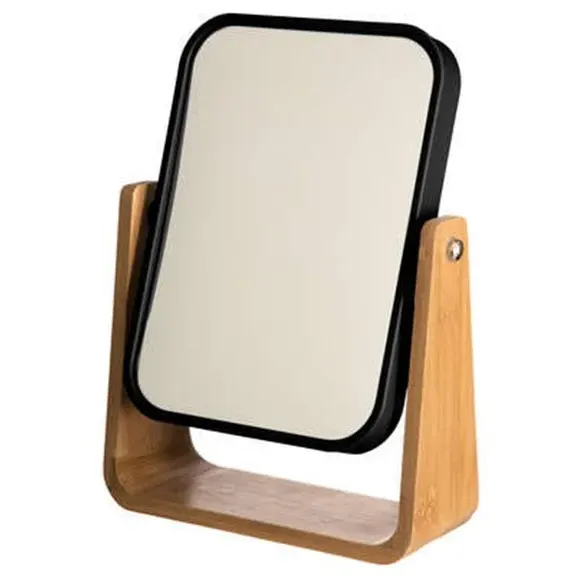 Free Standing Dressing Mirror - Black, Bamboo image