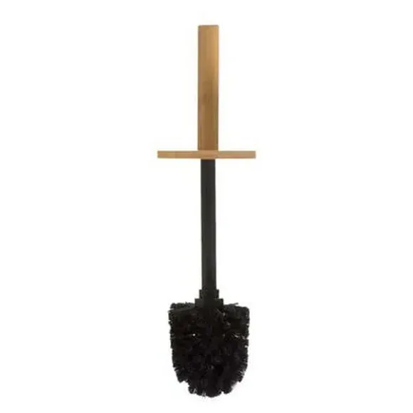 Toilet Brush with Holder - Natural, Bamboo