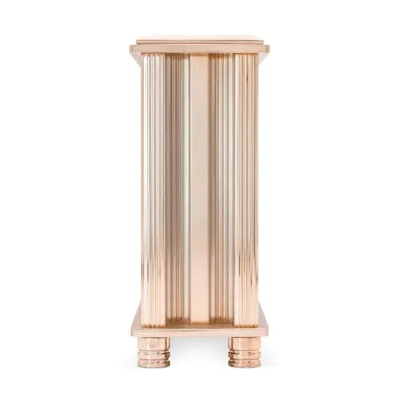 Mantel Clock with Quartz Movement - Rose Gold