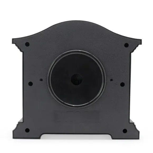 Mantel Clock with Roman Numerals - Black