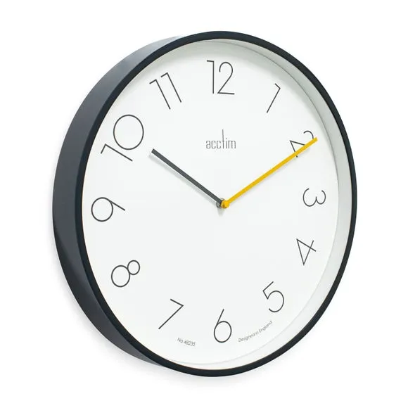 Round Wall Clock with Quartz Movement - Volcano