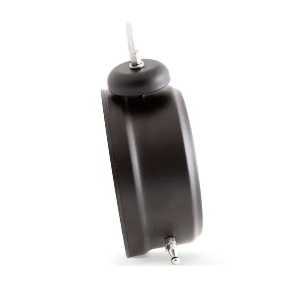 Small Alarm Clock Roman Numerals - Black, Metal