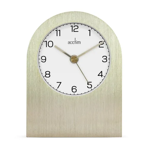 Sutherland Table Clock - Gold, Aluminium image