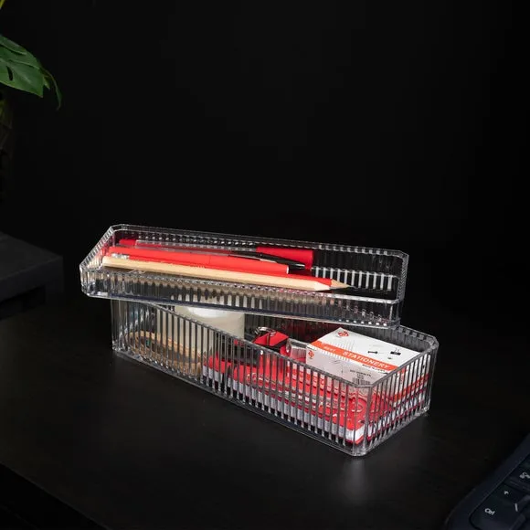 Stackable Storage Box - Clear, Acrylic