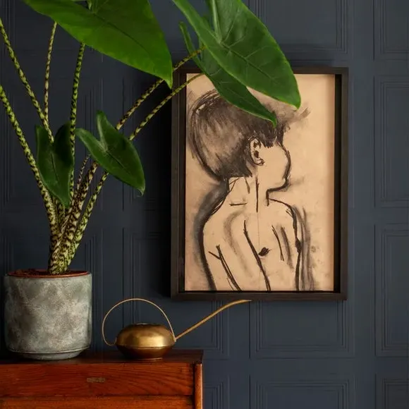 Edwardian Panel Paintable Wallpaper - White