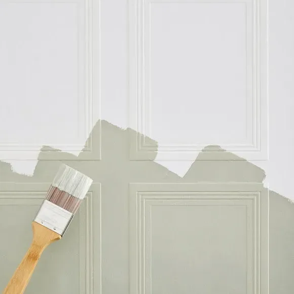 Edwardian Panel Paintable Wallpaper - White