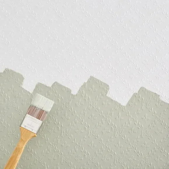 Textured Paintable Wallpaper - White