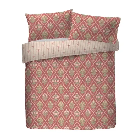 Duvet Cover & Pillowcase Set - Pink, Cotton